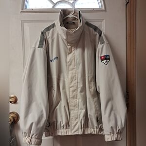 Columbia Sportswear Co. 3 N 1 Mens XL Full Zip Ski Jacket. White